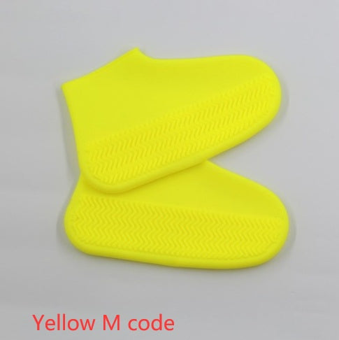 Men and women hiking slip wearable easy to carry silicone rain boots 