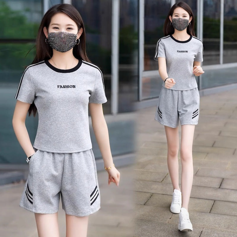 New Summer Womens Sportswear Set For Ladies 