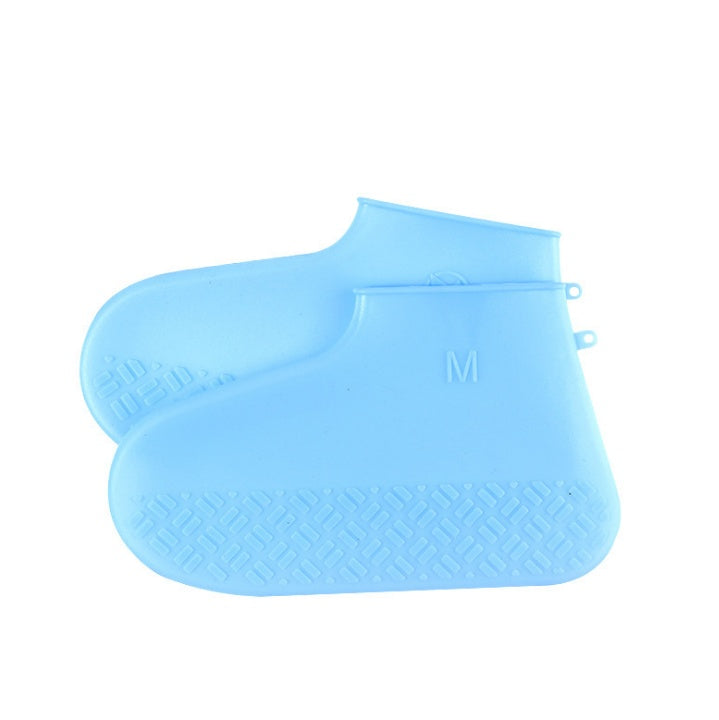Men and women hiking slip wearable easy to carry silicone rain boots 