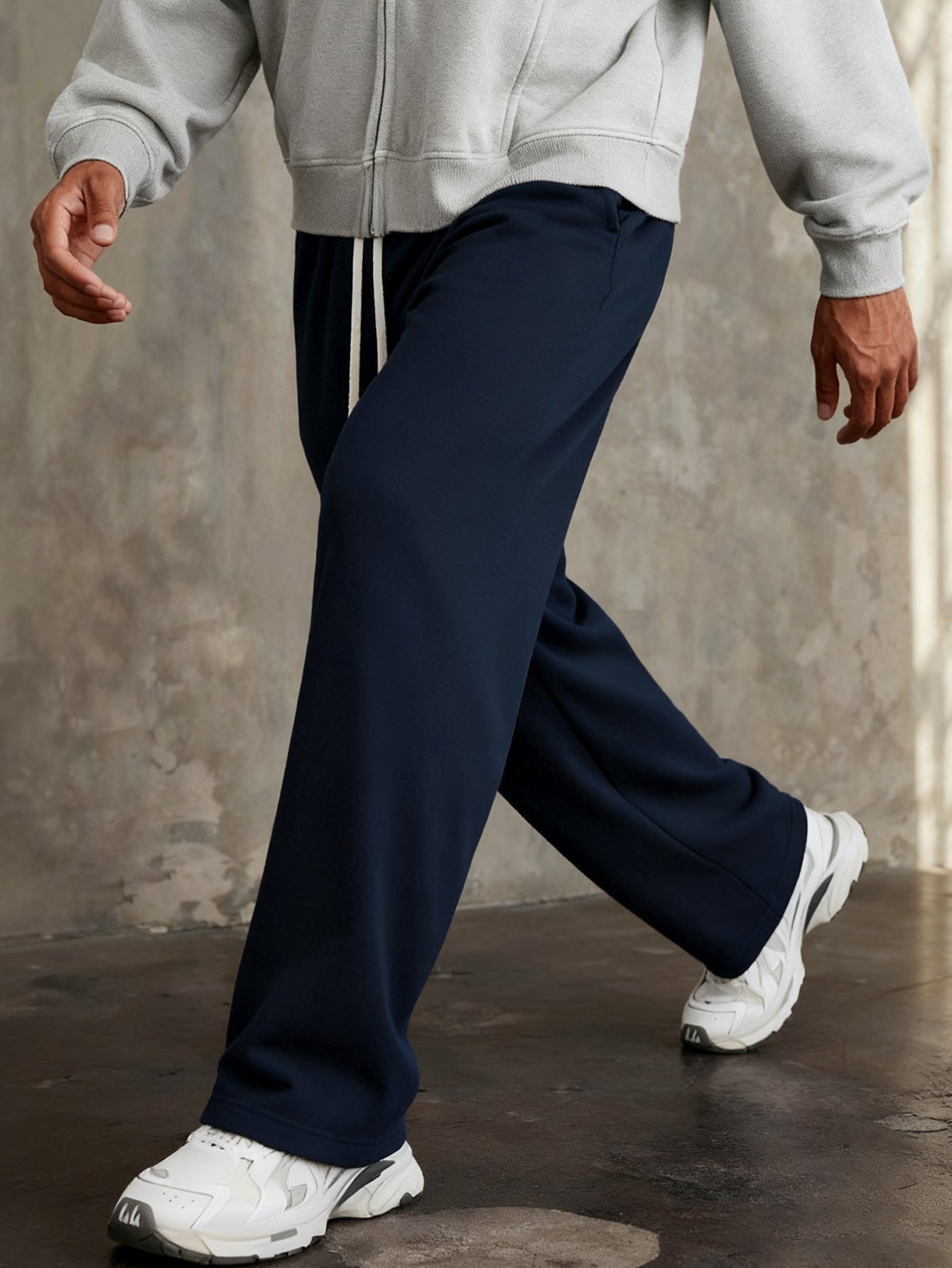 Men's Autumn American High-Street Straight-Leg Pants