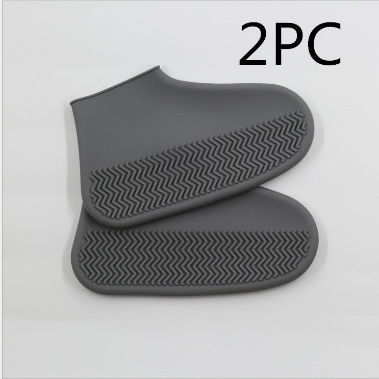 Men and women hiking slip wearable easy to carry silicone rain boots 