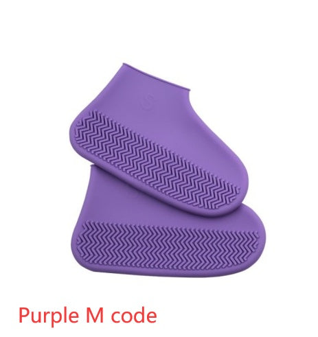 Men and women hiking slip wearable easy to carry silicone rain boots 