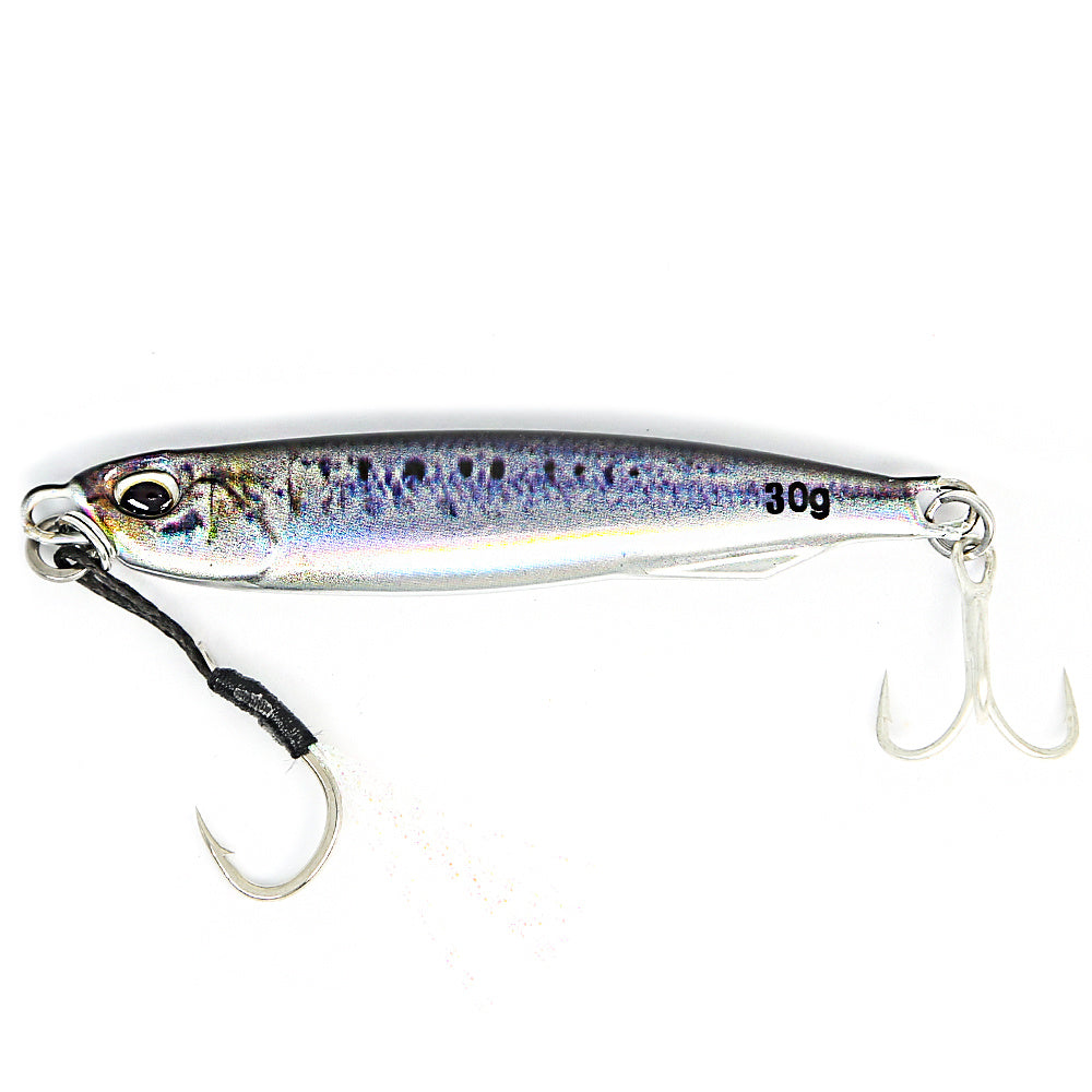 Ultimate Metal Cast Jig Spoon - Highly Realistic 3D Printed Saltwater Fishing Lure with Enhanced Durability, 30G/40G/60G Weight Options, and Artificial Bait Tackle for Increased Catch Rate