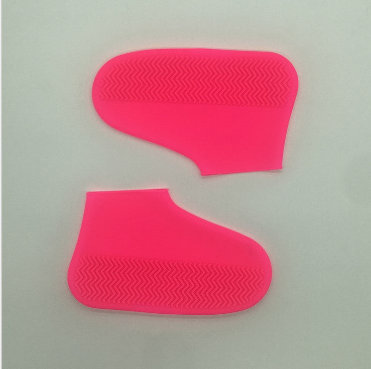 Men and women hiking slip wearable easy to carry silicone rain boots 
