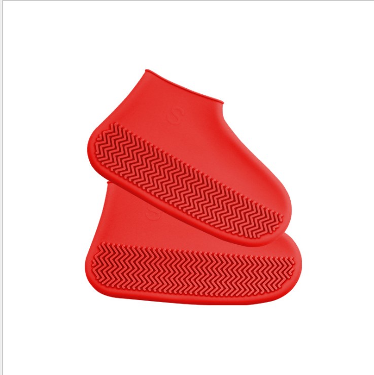 Men and women hiking slip wearable easy to carry silicone rain boots 