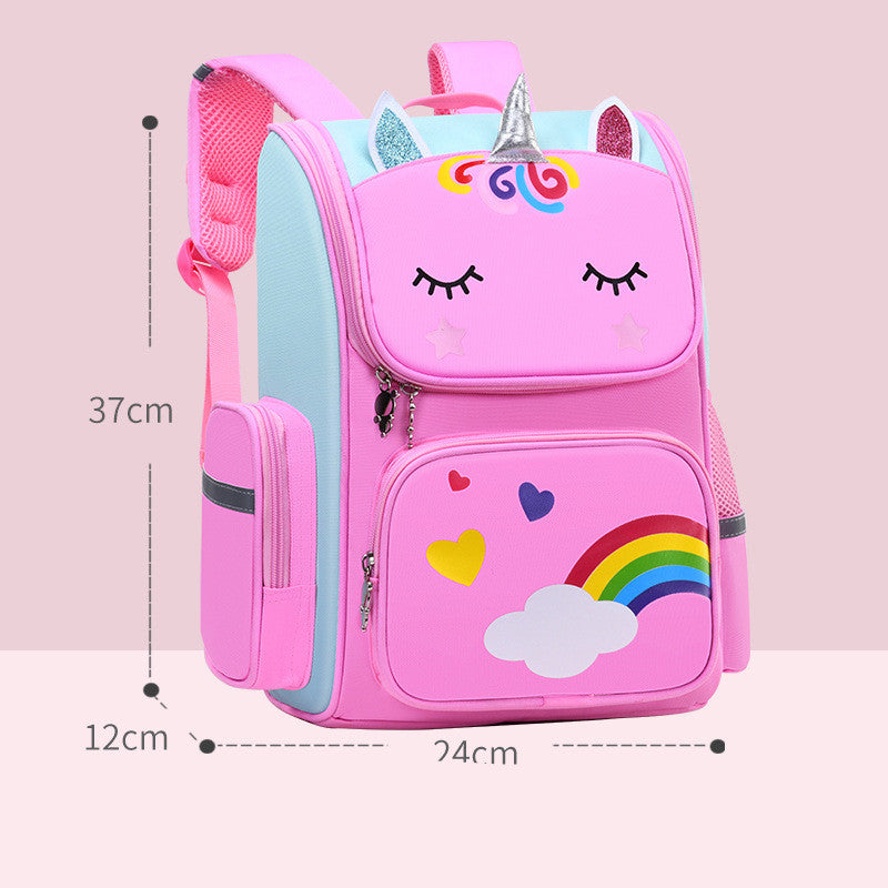Childrens School Bags Primary School Students Grades 1 to 6 Printing 