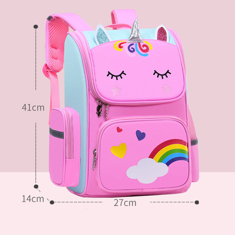 Childrens School Bags Primary School Students Grades 1 to 6 Printing 