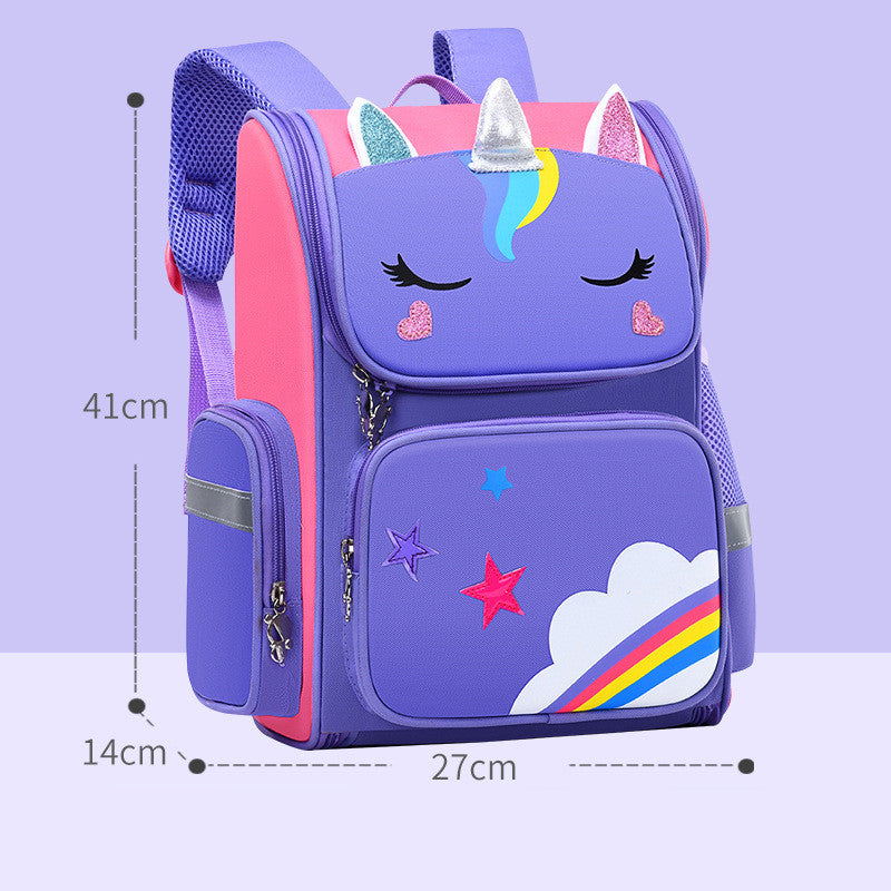 Childrens School Bags Primary School Students Grades 1 to 6 Printing 