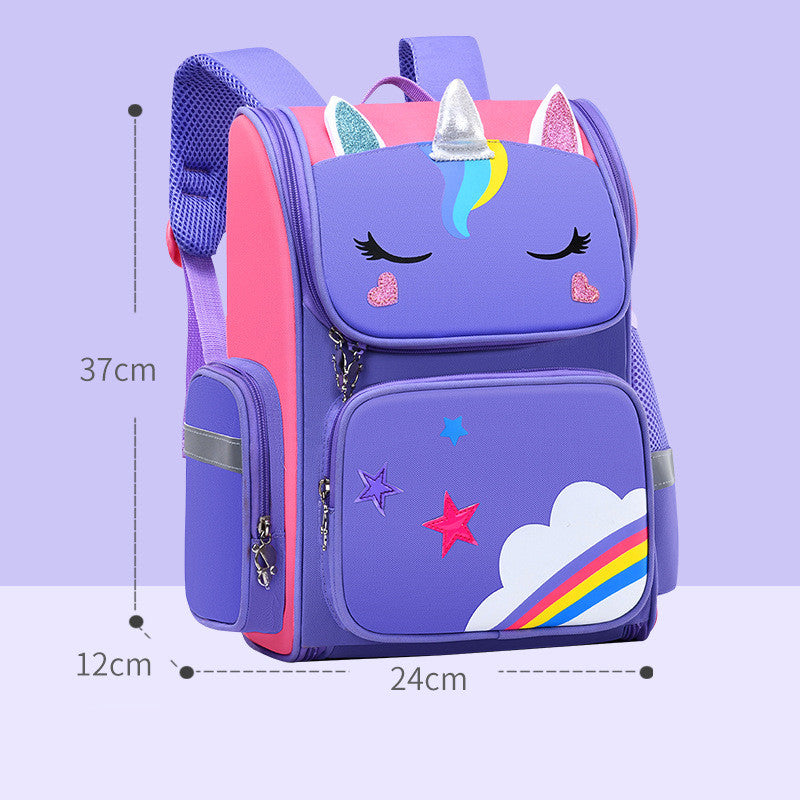 Childrens School Bags Primary School Students Grades 1 to 6 Printing 