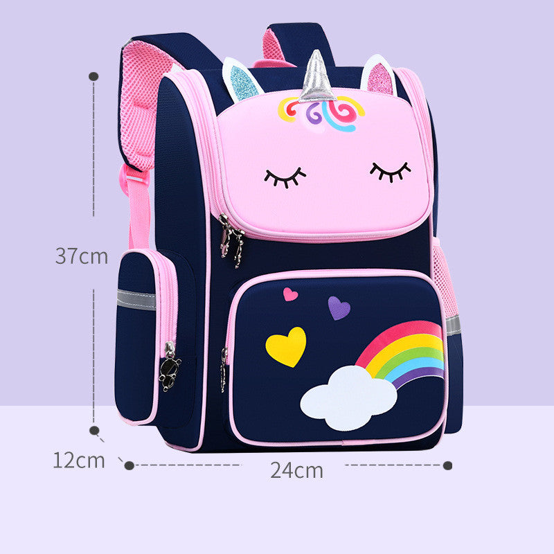 Childrens School Bags Primary School Students Grades 1 to 6 Printing 