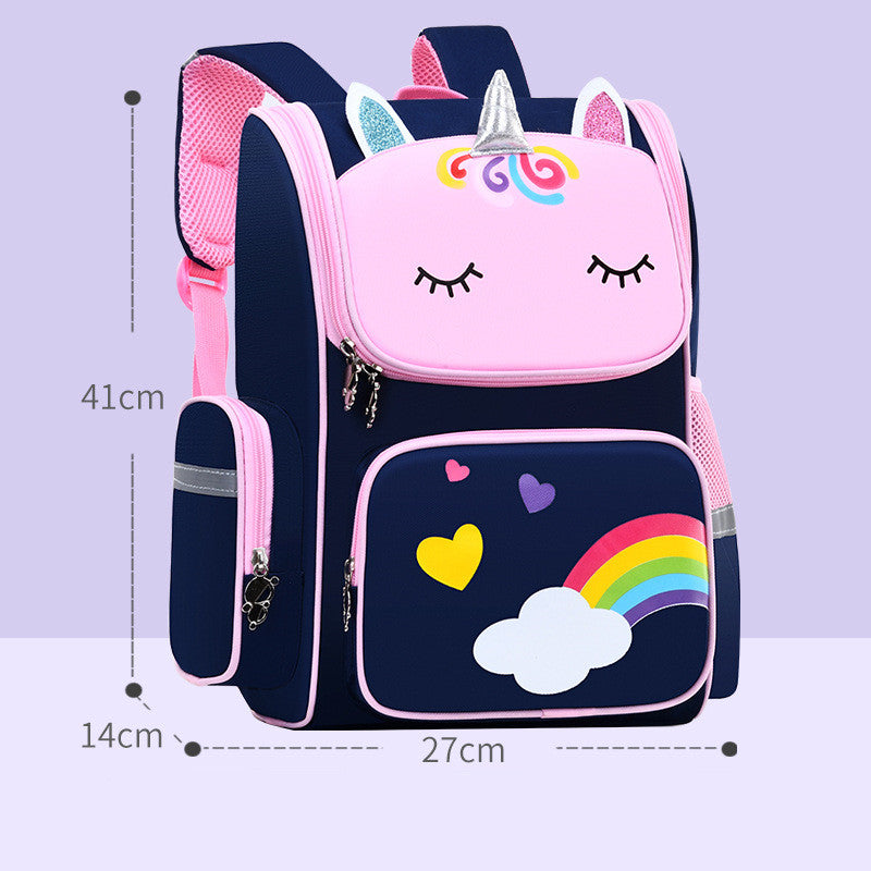 Childrens School Bags Primary School Students Grades 1 to 6 Printing 