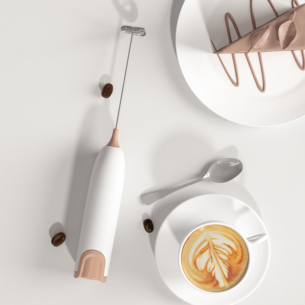 Electric Milk Frother For Perfectly Frothed Coffee And Creamy Cappuccinos Non-Battery