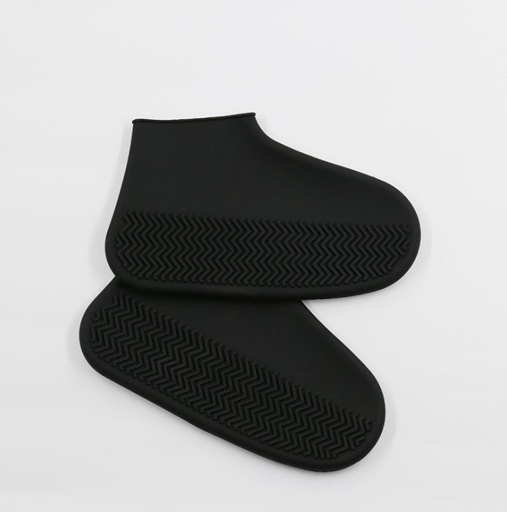 Men and women hiking slip wearable easy to carry silicone rain boots 