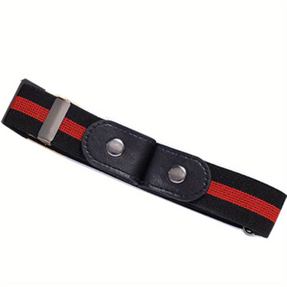 1pc Buckleless & No Buckle Belts For Men & Women, Ideal choice for Gifts