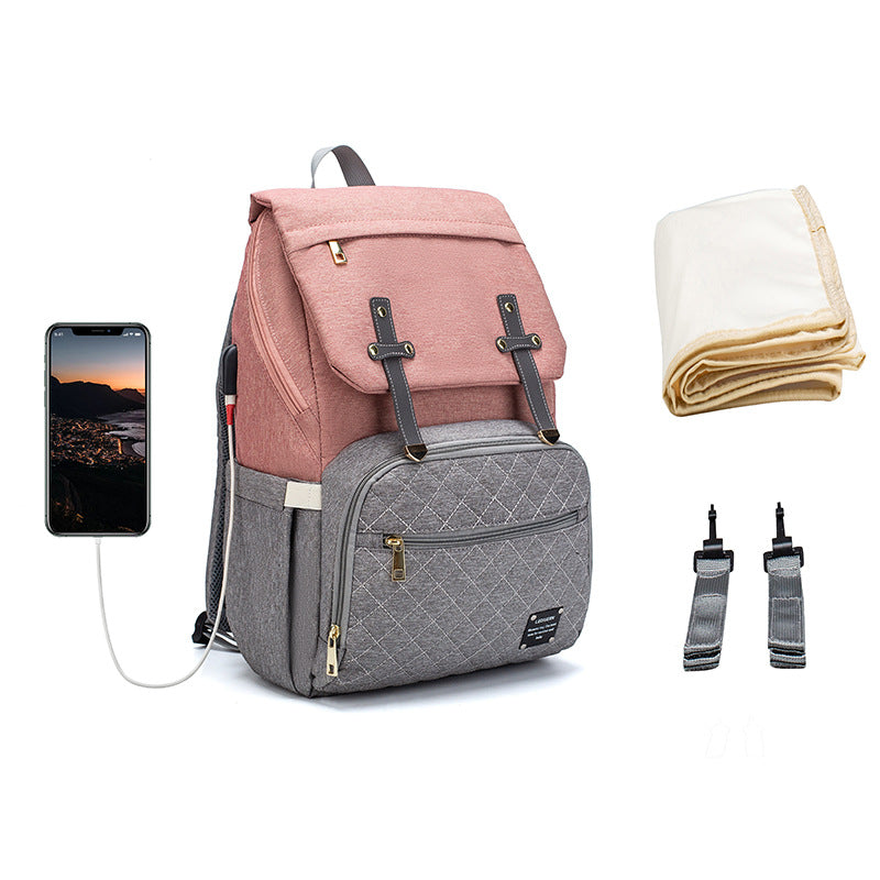 LEQUEEN Multifunctional Large Capacity Mummy Bag 