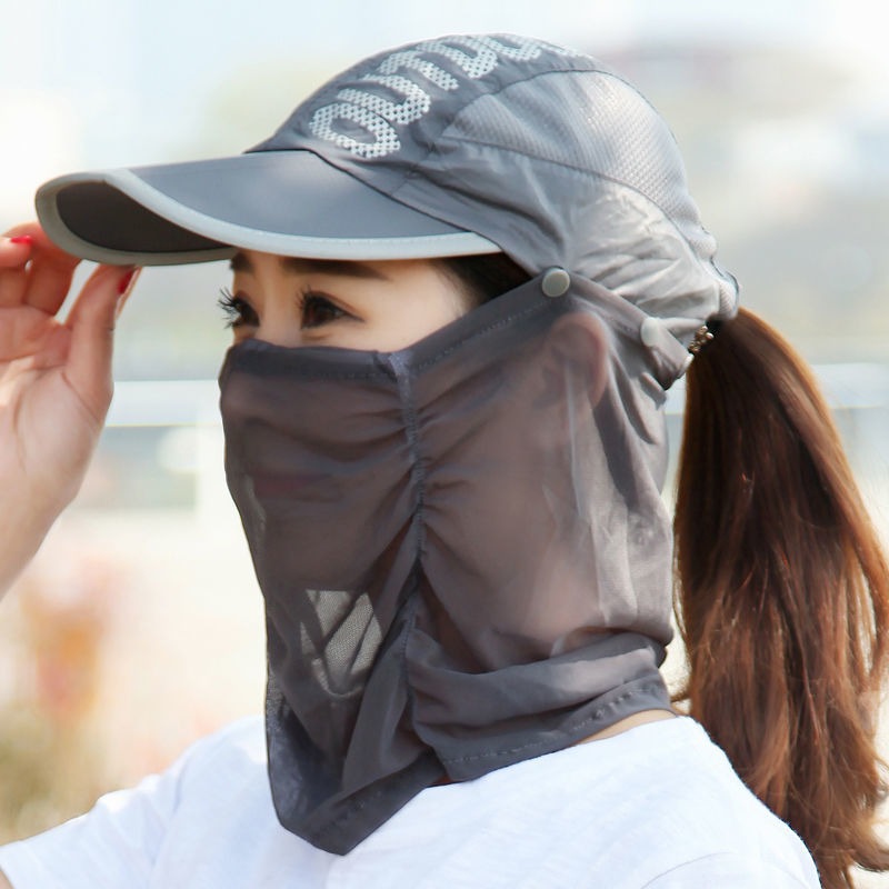 Womens Farming Sun-Protective Tea-Picking Hat
