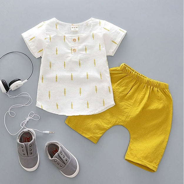 summer baby boys outfits sports 