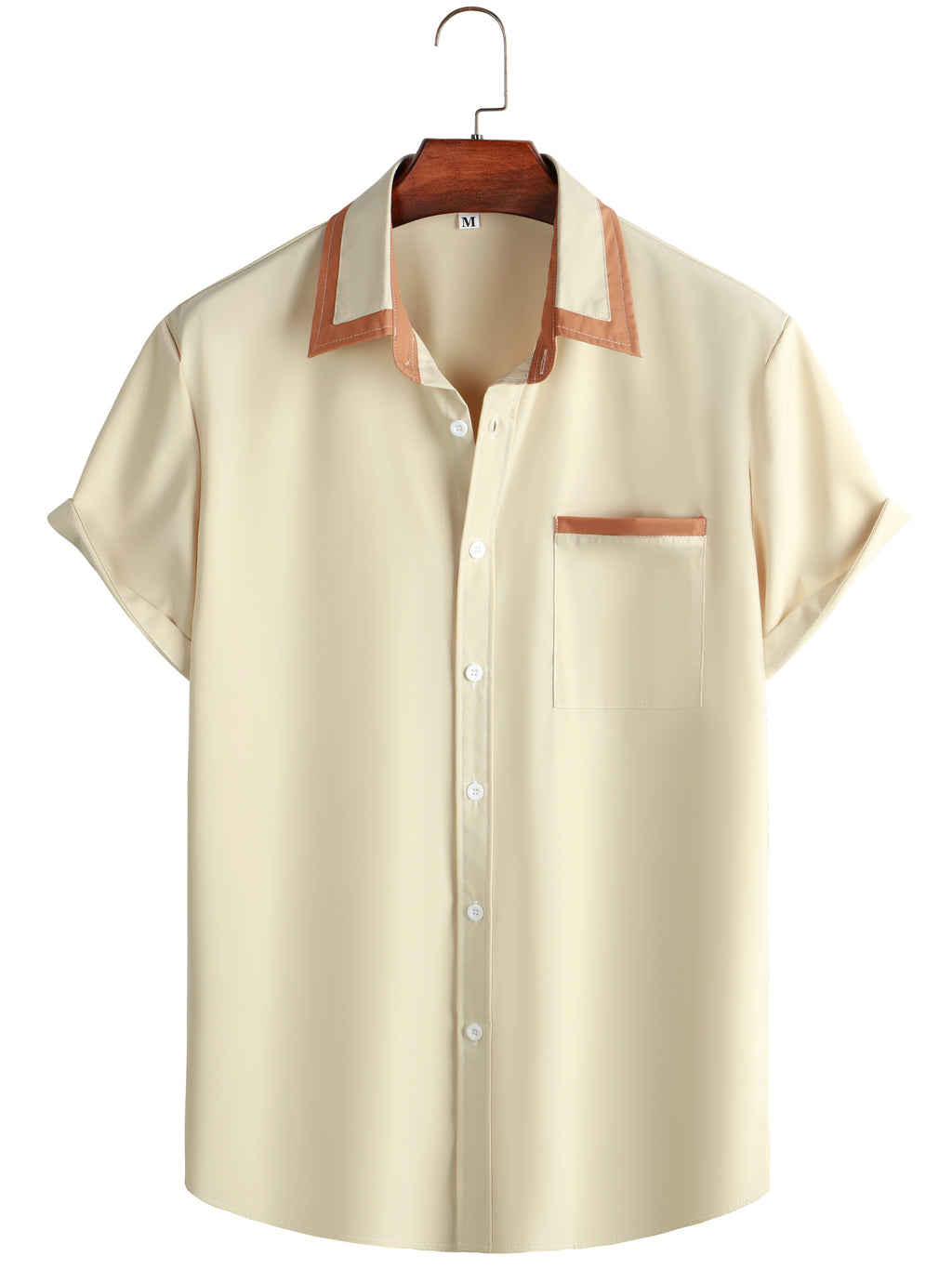New Lightweight Casual Short-Sleeve Shirt for Men for Spring And Summer.