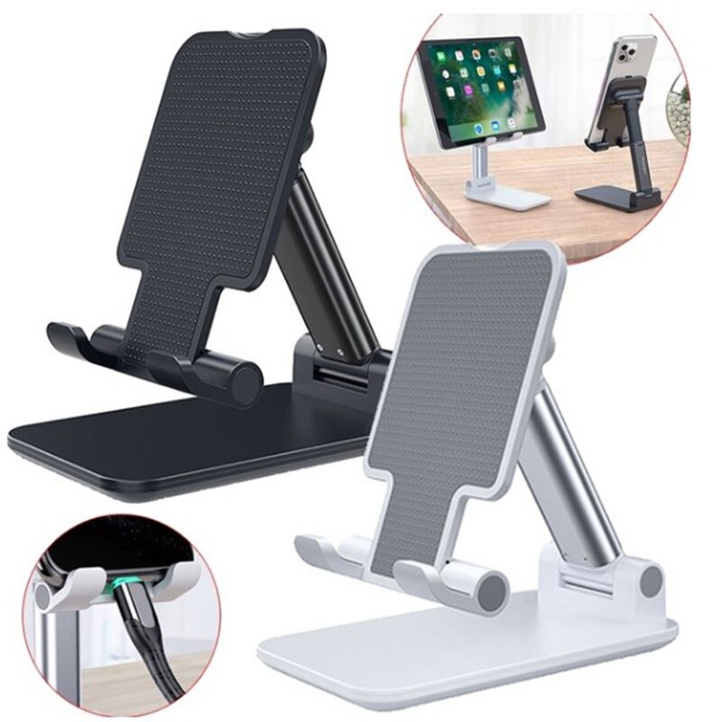 Metal Desktop Tablet Holder Table Cell Foldable Extend Support Desk  iPhone iPad