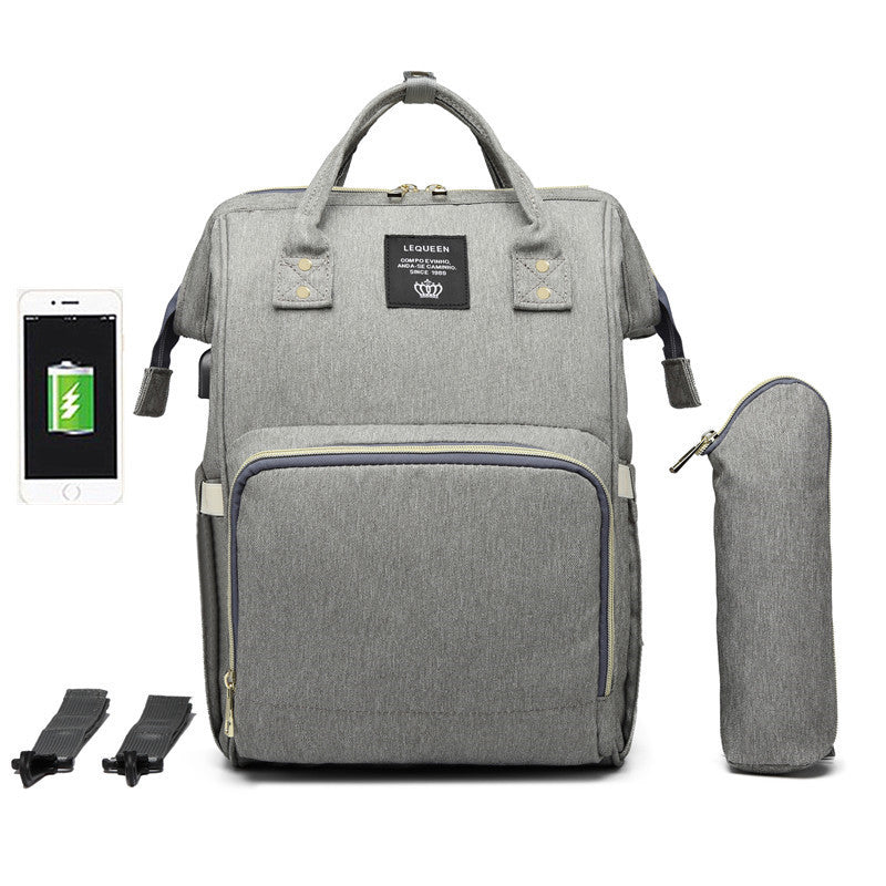 LEQUEEN Multifunctional Large Capacity Mummy Bag 