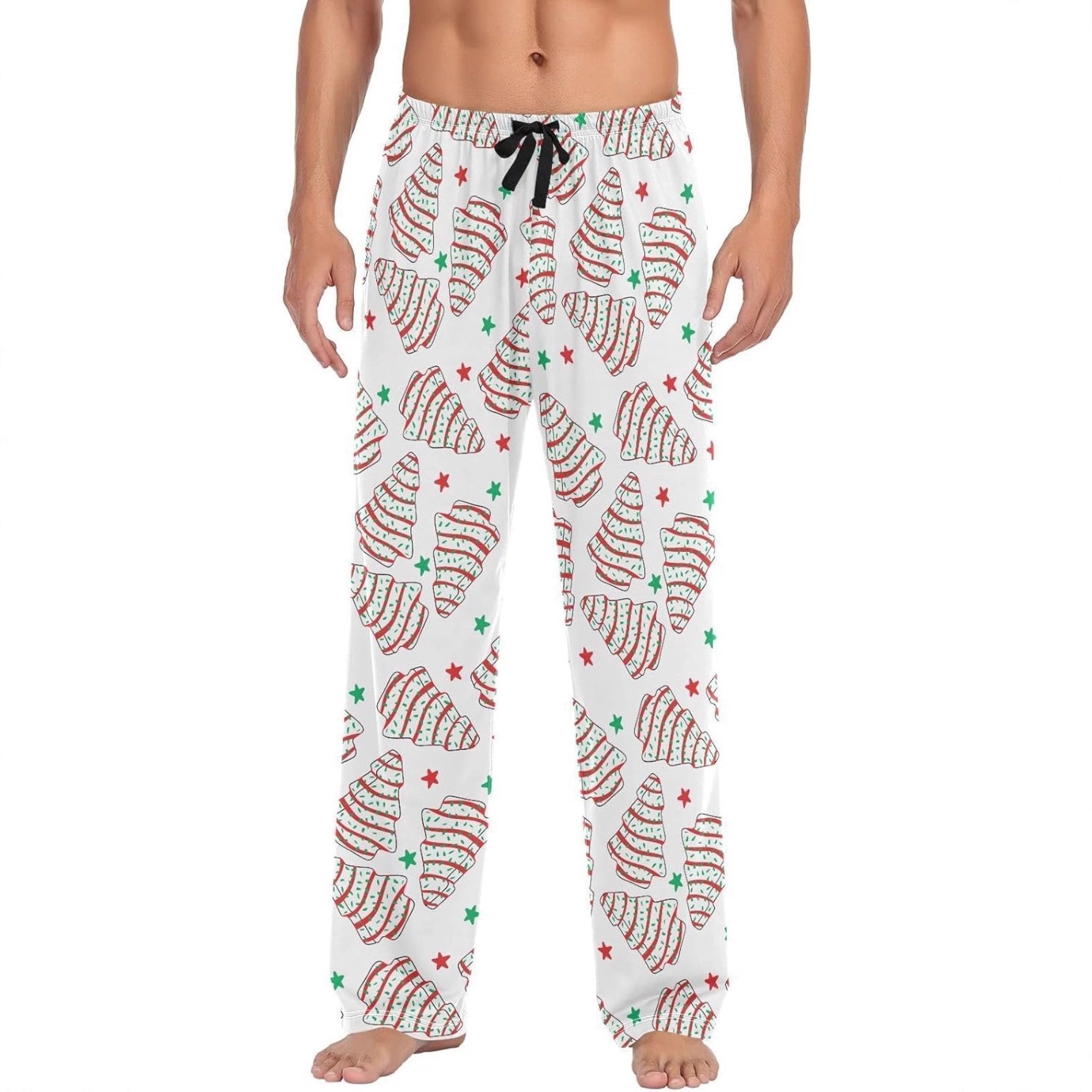 Men's Casual Pants New All-season Wearable Casual Printed Pants Lightweight And Breathable 
