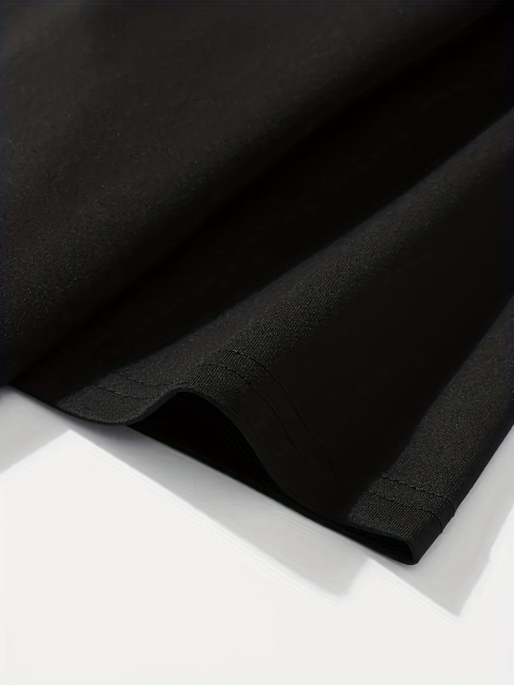 "Black Sheep Of My Family", Men's Sheep Graphic T-shirt, Casual Comfy Slightly Stretch Crew Neck Tee, Men's Clothing For Summer Outdoor