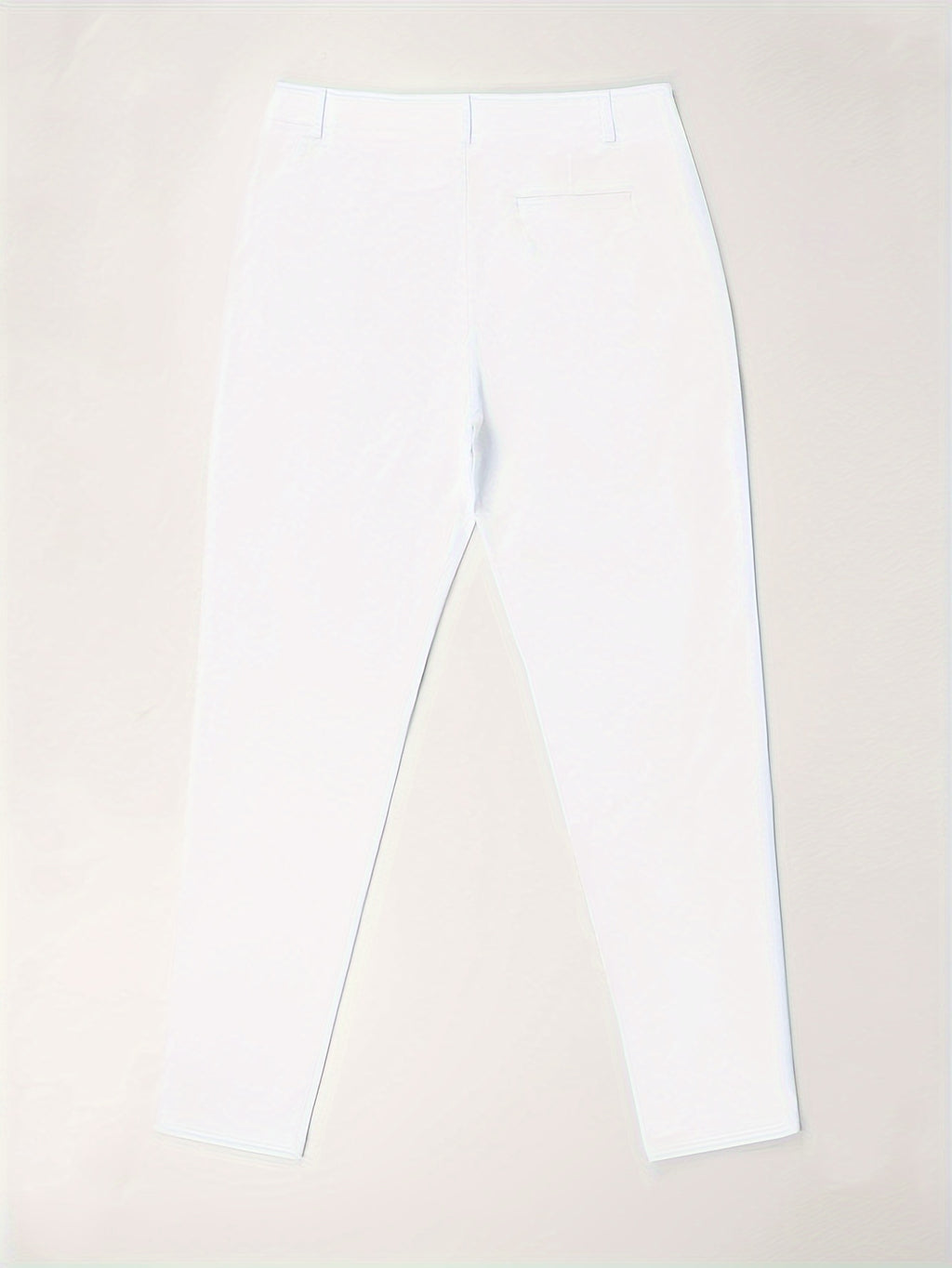 Mens Classic Elegant Dress Pants - Slightly Stretchy, Solid Color, Regular Fit, Mid Waist, Button Fly, Pocket Details - Perfect for Spring Summer Business Banquet Dinner, Night Out, All-Season Wear