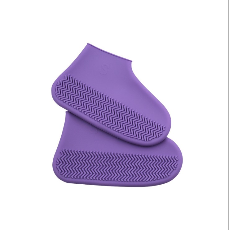 Men and women hiking slip wearable easy to carry silicone rain boots 