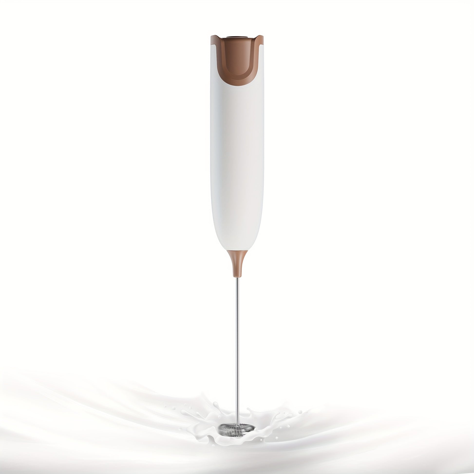 Electric Milk Frother For Perfectly Frothed Coffee And Creamy Cappuccinos Non-Battery