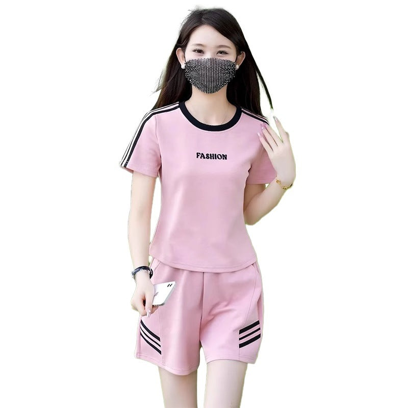 New Summer Womens Sportswear Set For Ladies 