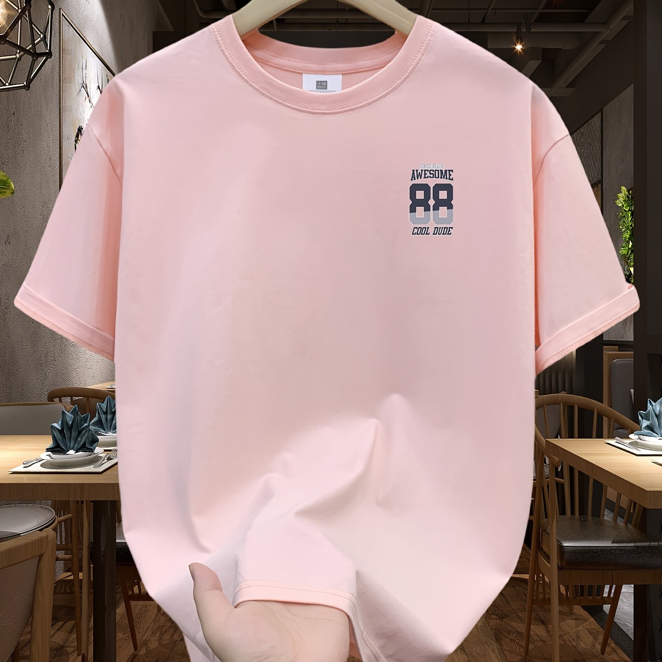 100% Cotton SKY·R Mens Cartoon Graphic Print Loose Fit Short Sleeve Crew Neck Tee - Soft, Breathable, Relaxed Fit for Summer Outdoor Weekend Casual Wear - Machine Washable, No Dry Clean
