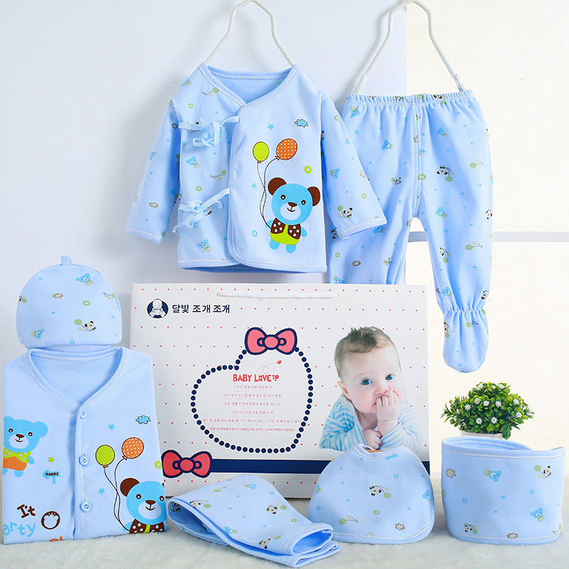 Pure Cotton Newborn Gift Set Maternal and Baby Products 