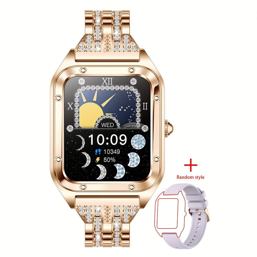 Women's Smart Watch (Answer/Dial), 1.57" Smart Watch For Android And IOS Phones, IP67 Water Resistant Fitness Watch, AI Voice Features for Women & Men