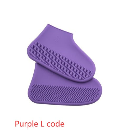 Men and women hiking slip wearable easy to carry silicone rain boots 