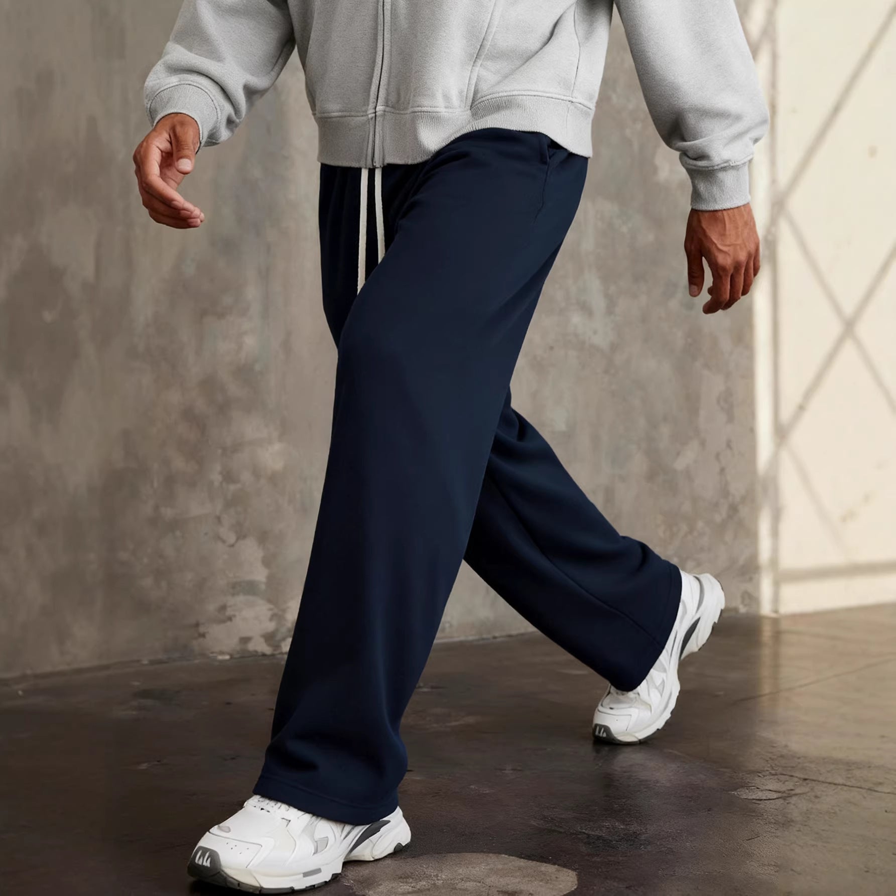 Men's Autumn American High-Street Straight-Leg Pants