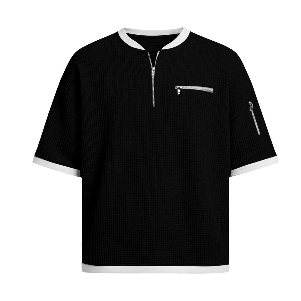 Men's Short-sleeve Polo Shirt Casual And Loose-fitting T-shirt 