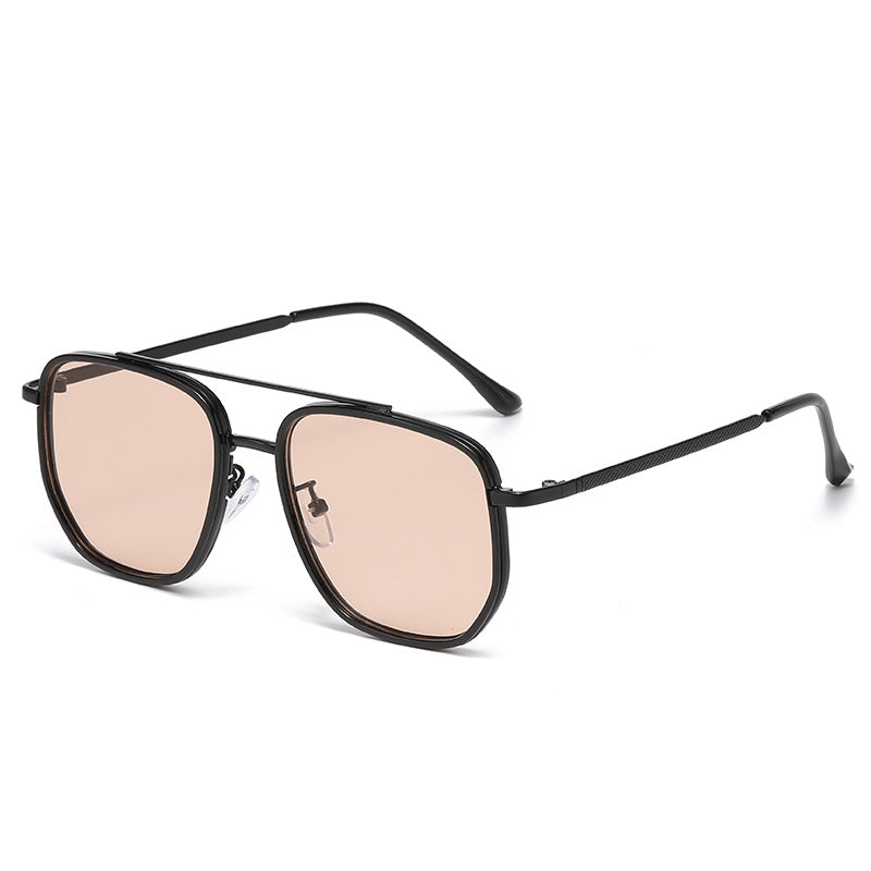 Men's Driving Sunglasses European And American Style Square Frame 