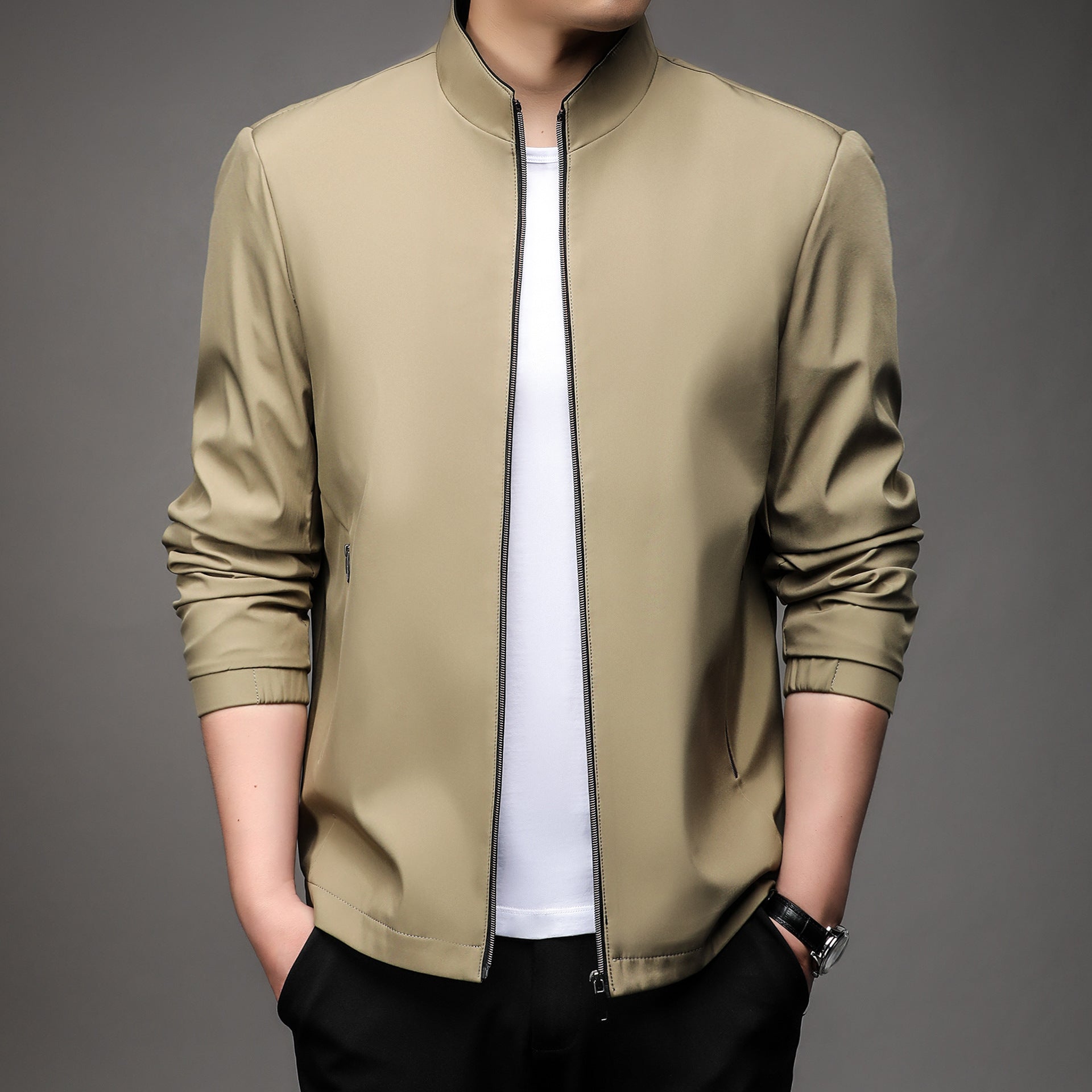 Men's Dad-Style Loose Casual Jacket 