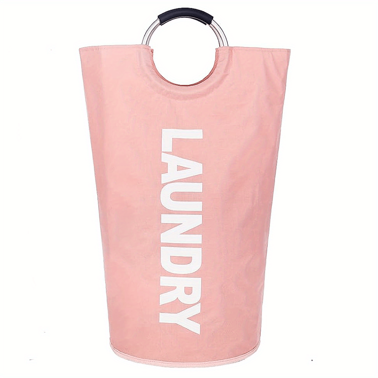 1pc Premium Waterproof Laundry Basket with Comfortable Padded Handles - Collapsible & Stable Clothes Hamper for Effortless Storage and Perfect Standing - Ideal for Space-Saving Solutions