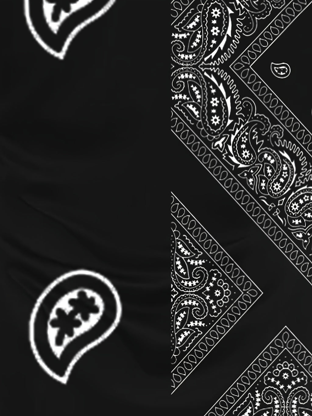 2-Piece Mens Summer Vacation Outfit Set - Retro Paisley Patterned Crew Neck T-Shirt & Shorts with Pockets, Polyester Fabric, Slight Stretch, Machine Washable, Perfect for Beach Party, Sports, Weekend Casual, Anniversary, Fath