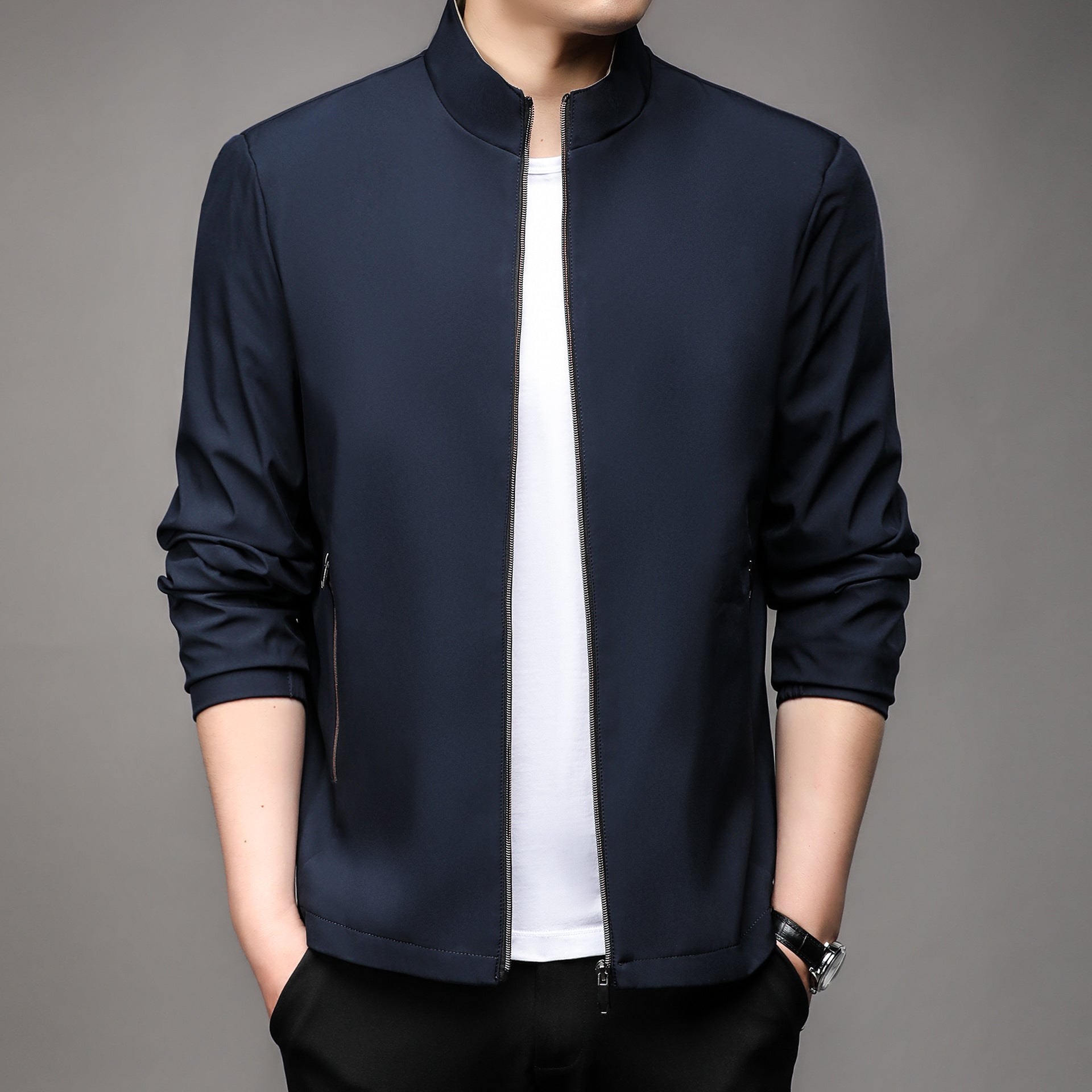 Men's Dad-Style Loose Casual Jacket 