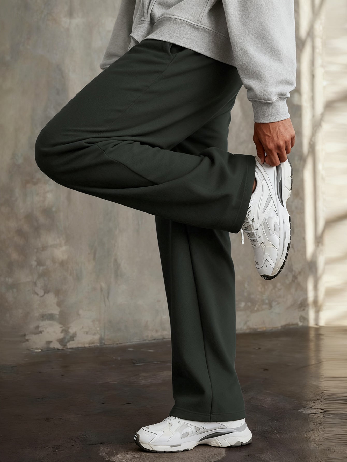 Men's Autumn American High-Street Straight-Leg Pants