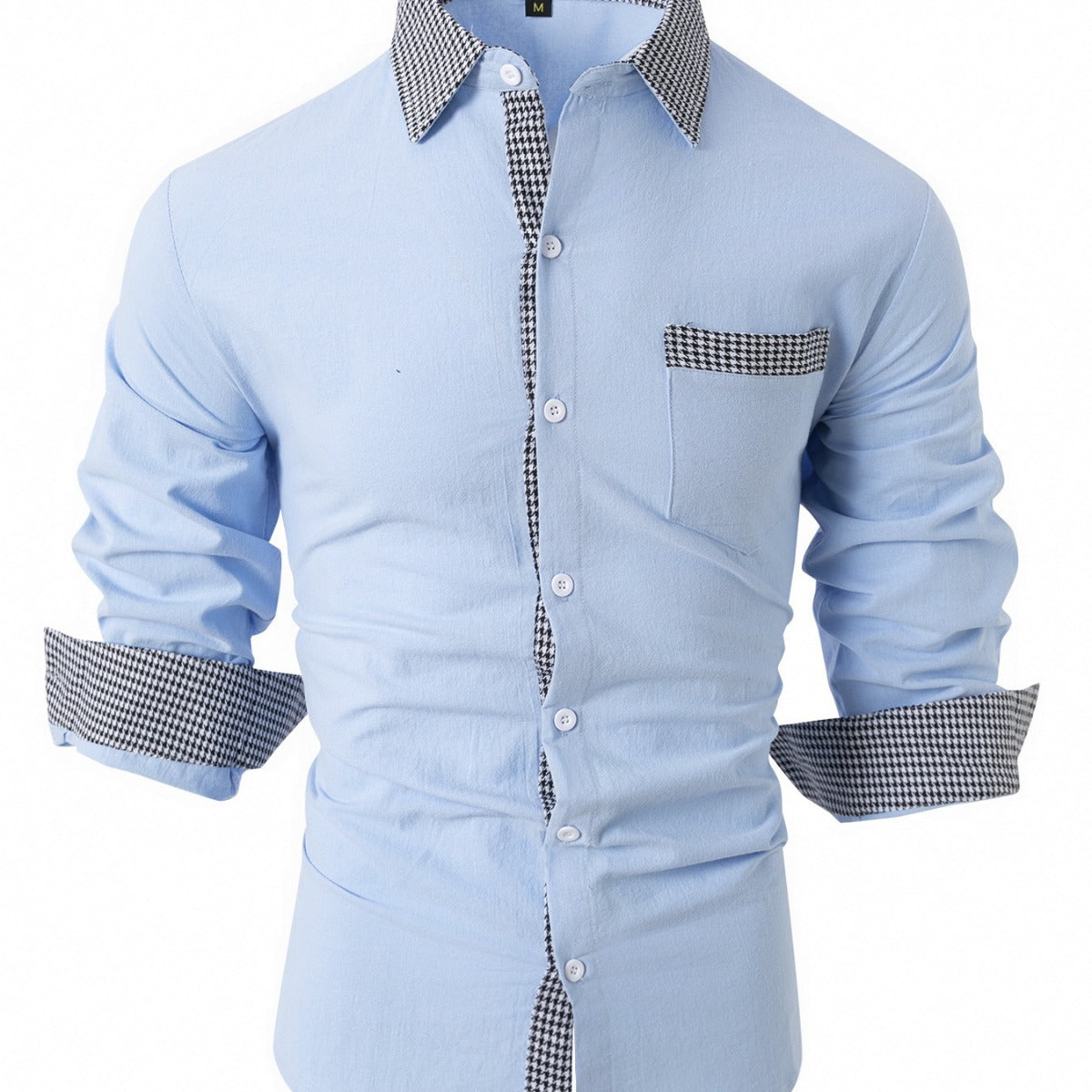 Mens Casual Long-sleeve Shirt 