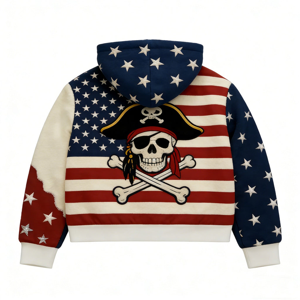 Fashion Casual Printed Polyester Sweater 