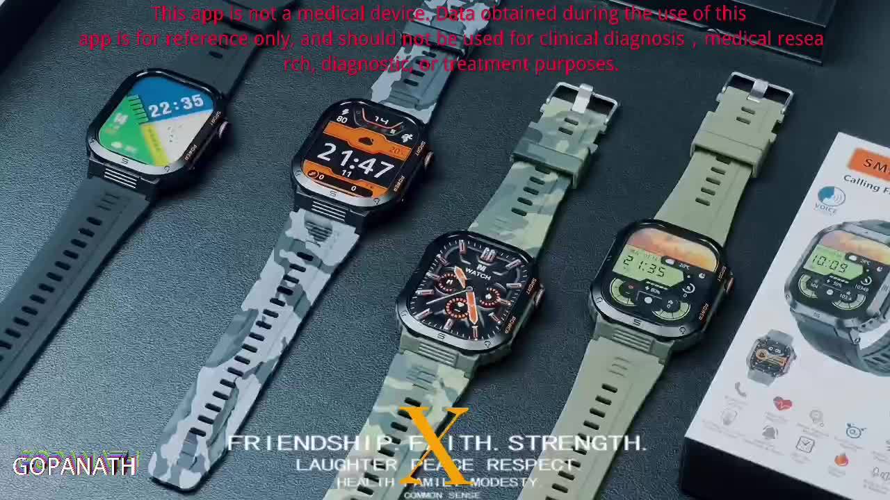 2024 New Men's Motion Track Wireless Call AI Voice Assistant IP68 Waterproof Sports Smart Watch For Android IPhone
