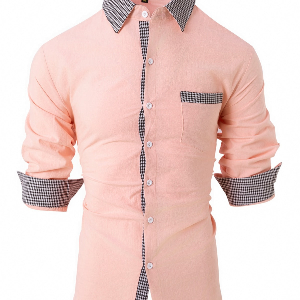Mens Casual Long-sleeve Shirt 