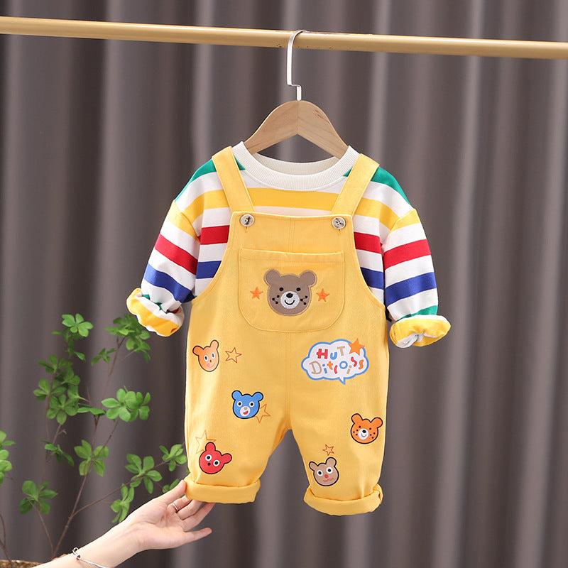 Boys' Top Overalls Suit 