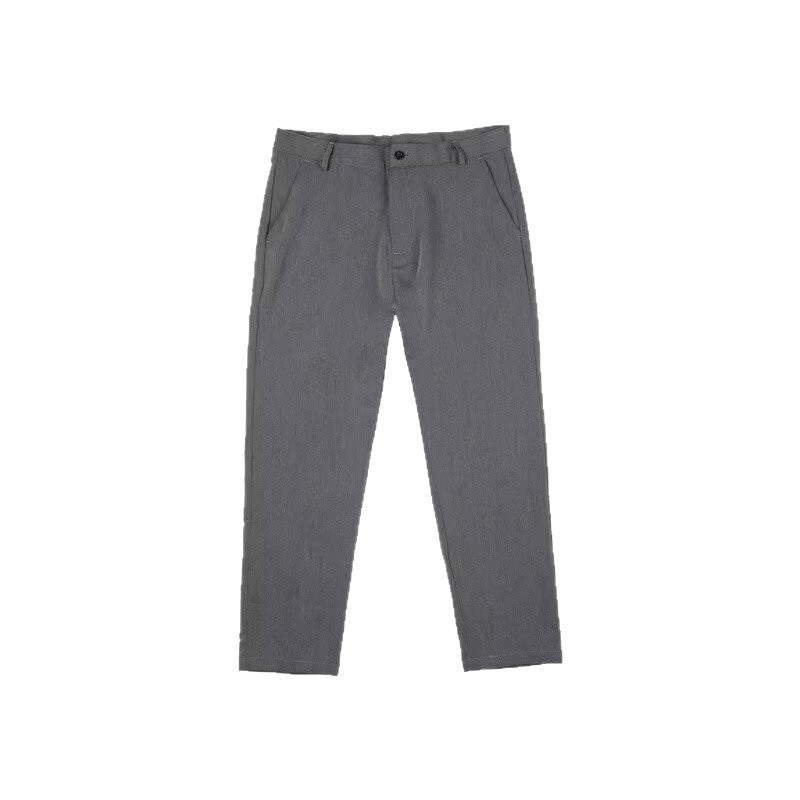Men's Dress Pants Men's Cropped Slim-fit Casual 