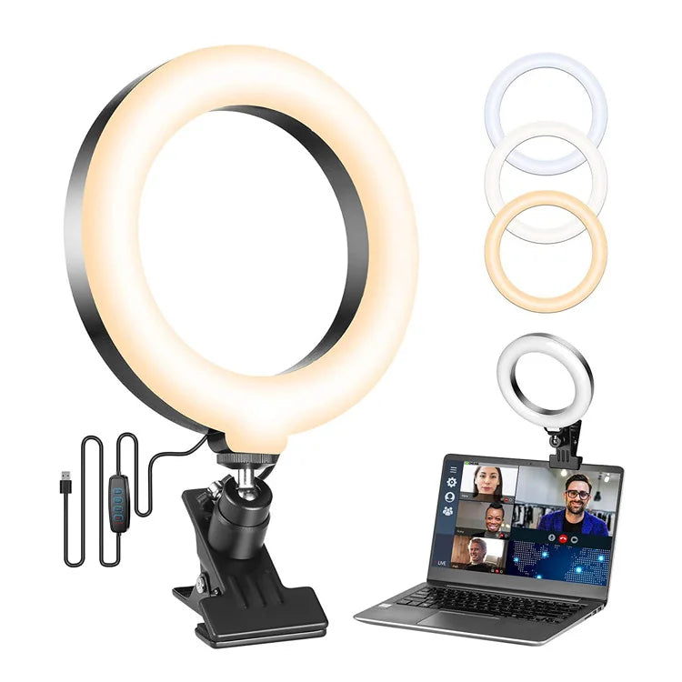 Best Ring Light for Zoom Calls and Self Broadcasting Small Photographic Lighting for Streaming Zoom Call