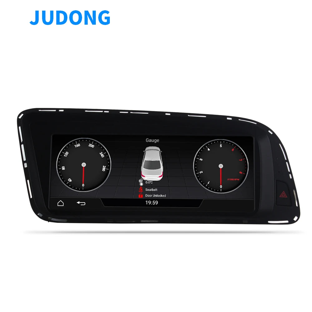 4+64GB Android Touch Screen Car Dvd Stereo Radio Reverse Mirrorring Video Gps Navigation Player Multimedia for Audi Q5 2010 2011